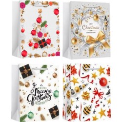 Пакет паперовий LARGE XMAS 26x12,7x32,4 210gsm, асорті