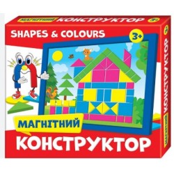 Настільна гра. Магнітний конструктор. SHAPES & COLOURS 200000027У