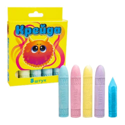 Крейда Куля - 5 штук Strateg різнокольорова (50117)