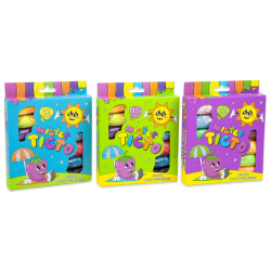 Набір для творчості Містер тісто 12 штук Strateg українською мовою (41002)