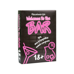 Карткова гра Strateg Welcome to the BAR розважальна українською мовою (30353)