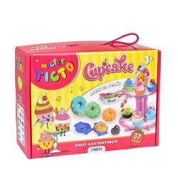 Набір для творчості Містер тісто Cupcake Strateg українською мовою (41016)