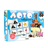 Настільна гра Strateg  Лото.Тварини українською мовою (30579)