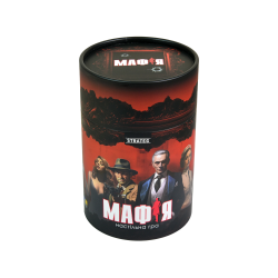 Настільна гра Strateg  Мафія українською мовою (30698)
