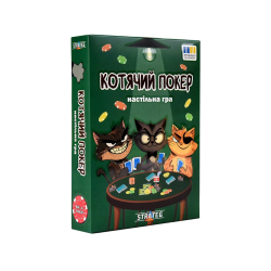 Настільна гра Strateg Котячий покер (30940)