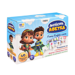 Настільна гра  Strateg Англійська абетка (31034)