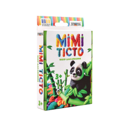 Набір для ліплення Strateg MIMI ТІСТО Панда (31055)