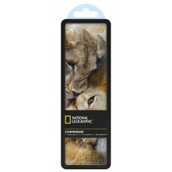 National Geographic 3-D Bookmark - African Lions