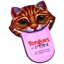 Tongues of Fun Notepad - Cat