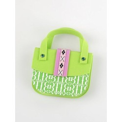 Handbag Notes, Green Argyle
