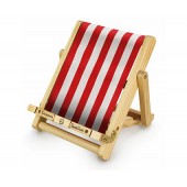 Deckchair Bookchair Stripy Red