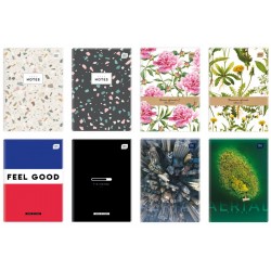 Обложка Блокнот, А5, 96 л., тверда обкл., чисті листи, асорті Блокнот, А5, 96 л., тверда обкл., чисті листи, асорті