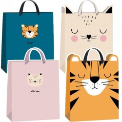 Пакет паперовий великий 45x33x17 BB FR асорті 190g Пакет паперовий великий 45x33x17 BB FR асорті 190g