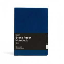 Записник Karst Classic A5 / Нелінований Темно-синій М’який