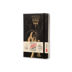 Записник Moleskine Alice середній / Нелінований Чорний
