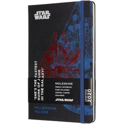 Щотижневик Moleskine 2020 Star Wars середній / Чорний