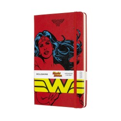 Записник Moleskine Wonder Woman середній / Лінійка Червоний