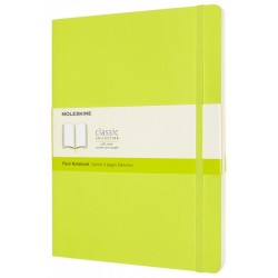 Записник Moleskine Classic великий / Нелінований Лимонний Зелений М'який