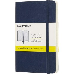 Записник Moleskine Classic кишеньковий / Клітинка Сапфір М’який