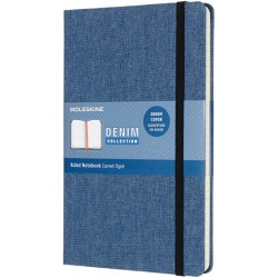 Записник Moleskine Denim середній / Лінійка Антверпен Синій