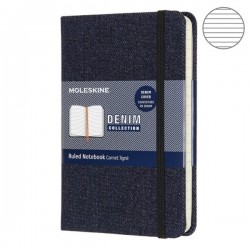 Записник Moleskine Denim кишеньковий / Лінійка Берлінська Лазур
