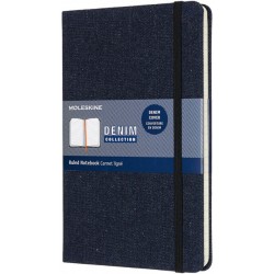 Записник Moleskine Denim середній / Лінійка Берлінська Лазур