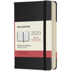 Щоденник Moleskine 2020 кишеньковий / Чорний