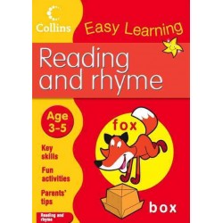 Easy Learning: Reading and Rhyme Age 3-5