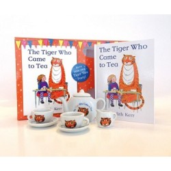 Tiger Who Came to Tea,The. Book and China Tea Set