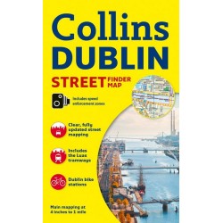 Collins Dublin Streetfinder Colour Map