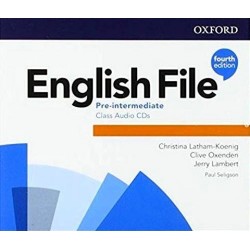 English File  4th Edition Pre-Intermediate Class Audio CDs (3)