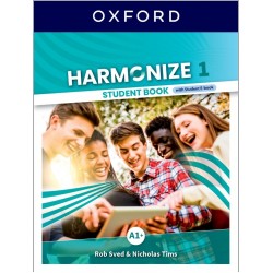 Harmonize 1 Student Book with Student E-book (Підручник учня + Електронна версія підручника)
