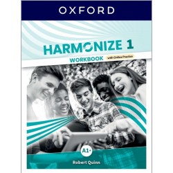 Harmonize 1 Workbook with Online Practice (Робочий зошит учня + Онлайн практика)