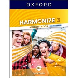 Harmonize 3 Student Book with Student E-book (Підручник учня + Електронна версія підручника)