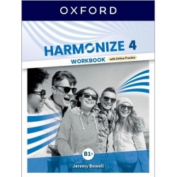 Harmonize 4 Workbook with Online Practice (Робочий зошит учня + Онлайн практика)