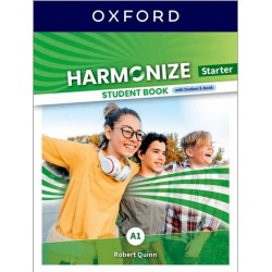Harmonize Starter Student Book with Student E-book (Підручник учня + Електронна версія підручника)