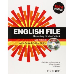 English File  3rd Edition Elementary SB with DVD-ROM, iTutor & Online Skills