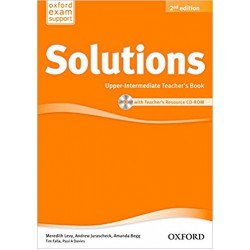 Solutions 2nd Edition Upper-Intermediate Teacher's Book and CD-ROM Pack