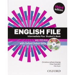 English File  3rd Edition IntermediatePlus SB with DVD-ROM, iTutor & Online Skills