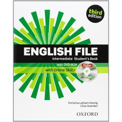 English File  3rd Edition Intermediate SB with DVD-ROM, iTutor & Online Skills