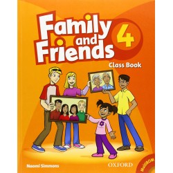 Family & Friends 4 Class Book with Multi-ROM