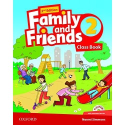 Family and Friends 2nd Edition 2 Class Book with Multi-ROM