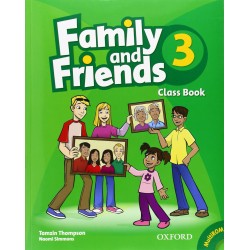 Family & Friends 3 Class Book with Multi-ROM