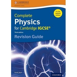Complete Physics for Cambridge IGCSE 3ed. Revision Guide