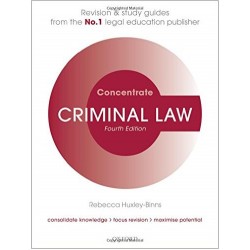 Criminal Law Concentrate