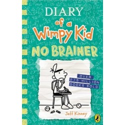 Diary of a Wimpy Kid Book18: No Brainer [Hardcover]
