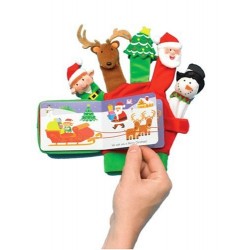 Hand-Puppet Board Books: Merry Christmas