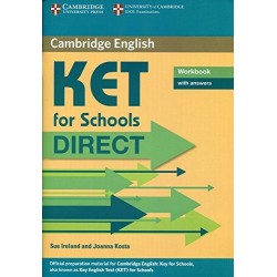 Direct Cambridge KET for Schools Workbook with answers