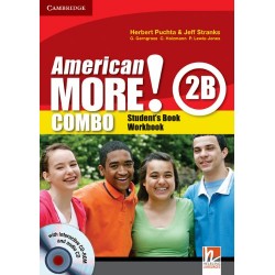 American More! Combo 2B SB+WB with Audio CD&CD-ROM