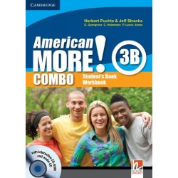 American More! Combo 3B SB+WB with Audio CD&CD-ROM